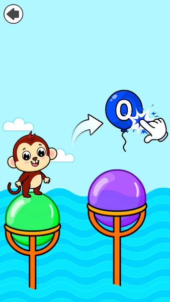 Baby Games Balloon Pop Games - Gameplay image of android game