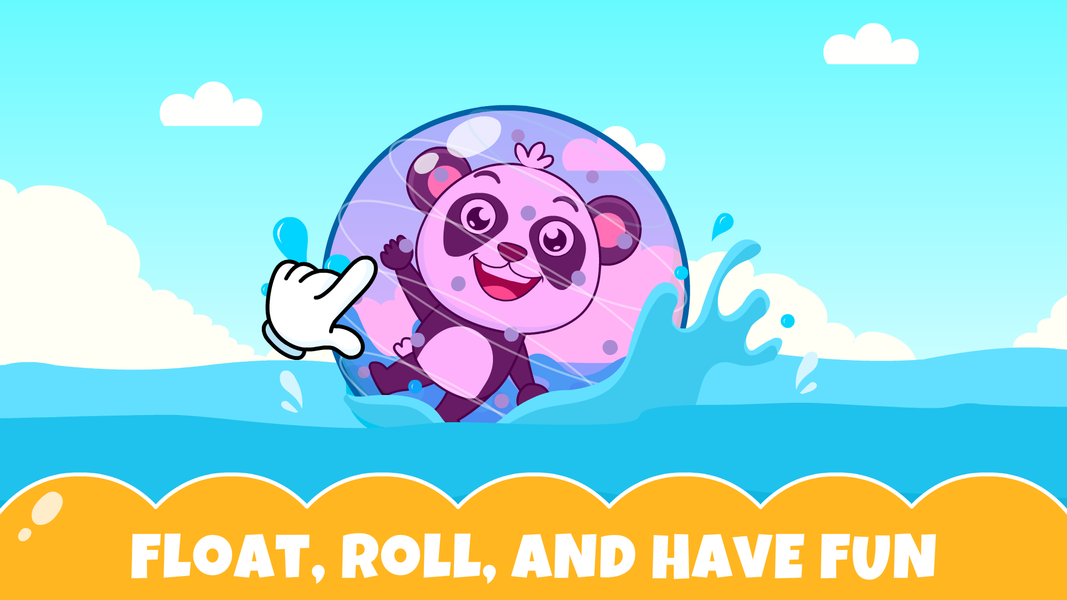 Baby Games Balloon Pop Games - Gameplay image of android game