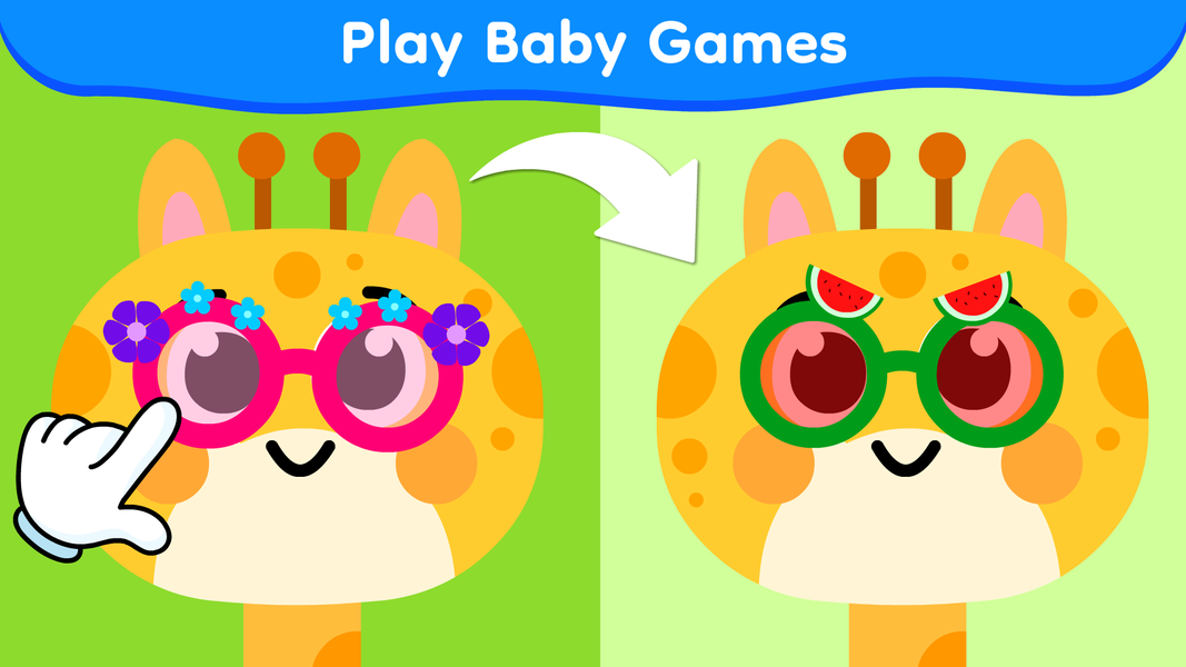 Infant Games for ۱-۲ Year Olds - عکس بازی موبایلی اندروید