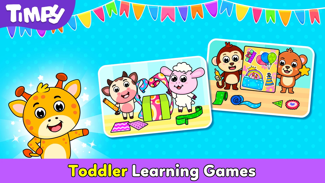 Timpy Town World: Kids Games - عکس بازی موبایلی اندروید