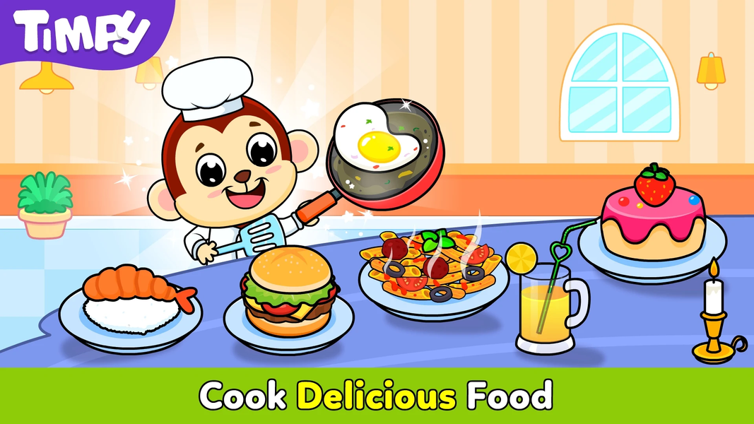 Timpy Town World: Kids Games - عکس بازی موبایلی اندروید