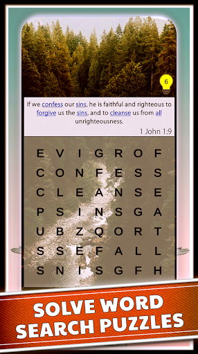 Word Search Bible Puzzle Games - عکس بازی موبایلی اندروید