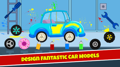 Tizi Town Car Racing for Kids - Image screenshot of android app