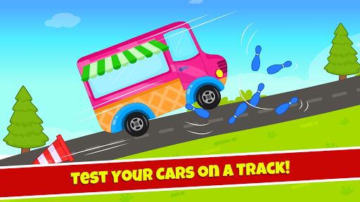 Tizi Town Car Racing for Kids - Image screenshot of android app