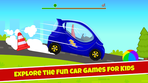 Tizi Town Car Racing for Kids - Image screenshot of android app