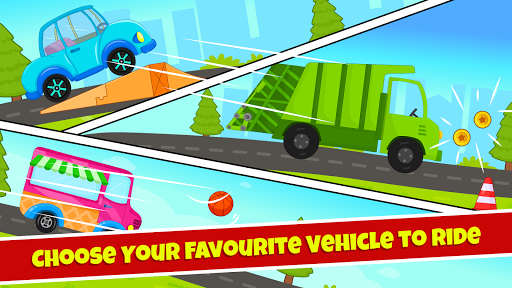 Tizi Town Car Racing for Kids - Image screenshot of android app