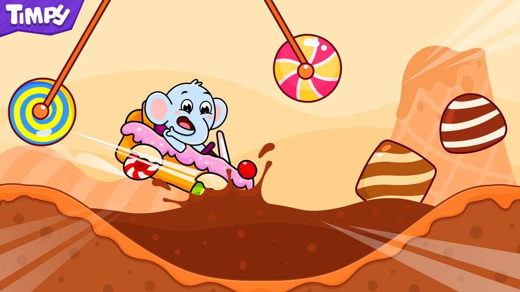 Car Racing Games for Kids - Gameplay image of android game