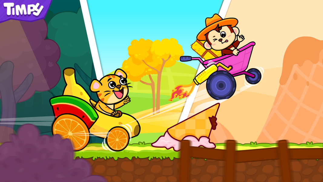 Car Racing Games for Kids - Gameplay image of android game