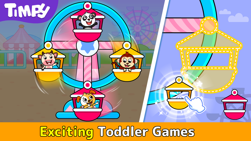 Fun Games For Kids & Toddlers - عکس بازی موبایلی اندروید