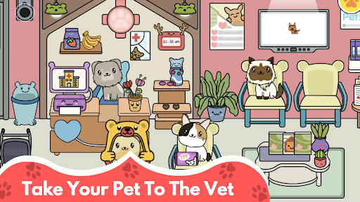 Tizi Cat Games - Cute Cat Town - Gameplay image of android game