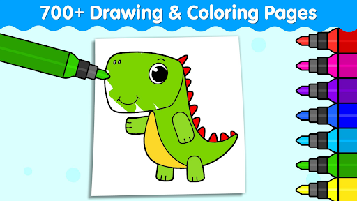 Coloring Games for Kids: Color - عکس بازی موبایلی اندروید