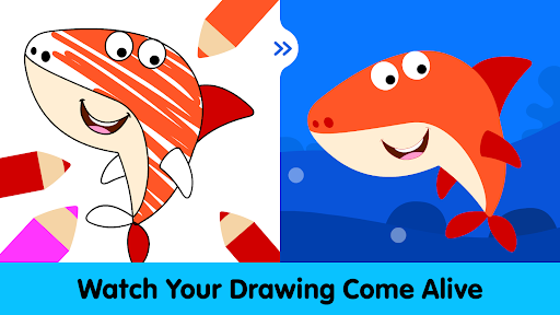 Kids Coloring Pages & Book - عکس برنامه موبایلی اندروید