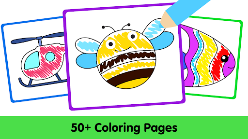 Kids Coloring Pages & Book - عکس برنامه موبایلی اندروید