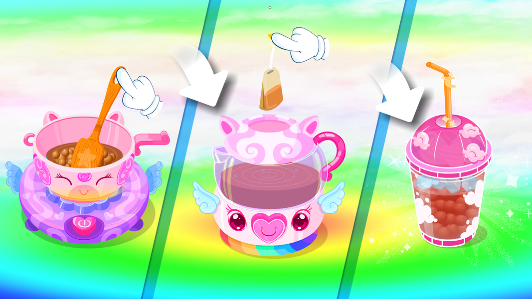 Unicorn Cake Cooking Games ۲-۶ - عکس بازی موبایلی اندروید
