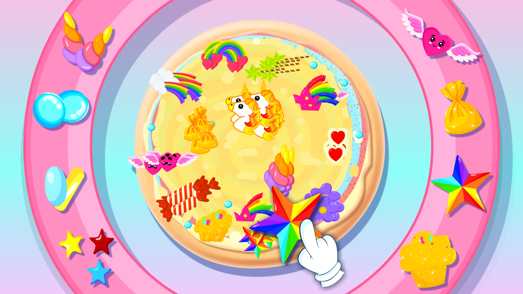 Unicorn Cake Cooking Games ۲-۶ - عکس بازی موبایلی اندروید