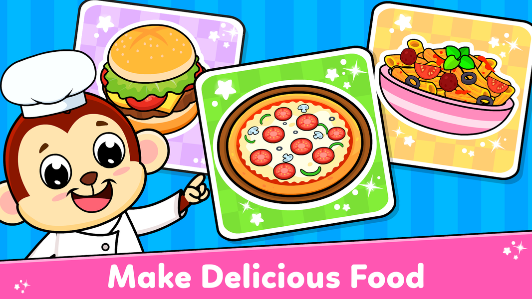 Timpy Cooking Games for Kids - عکس بازی موبایلی اندروید