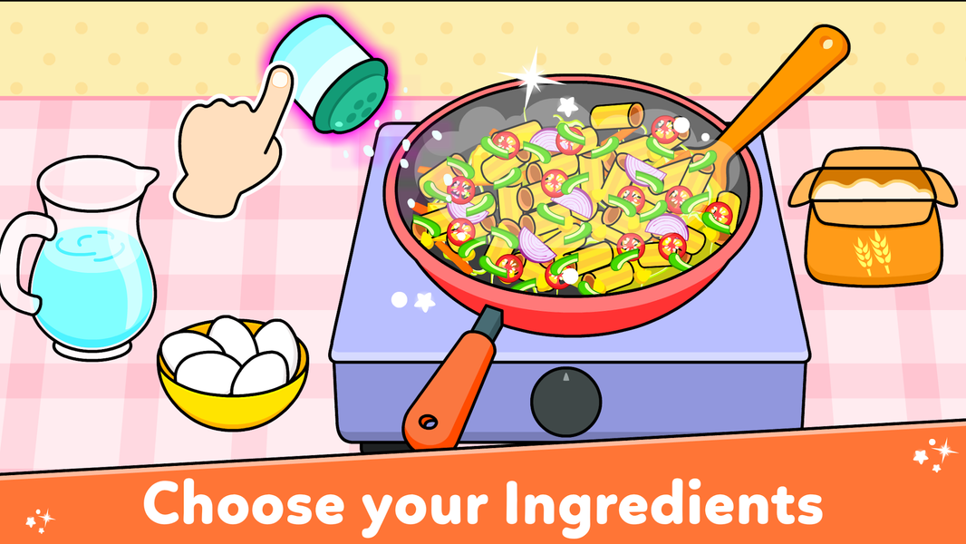 Timpy Cooking Games for Kids - Gameplay image of android game