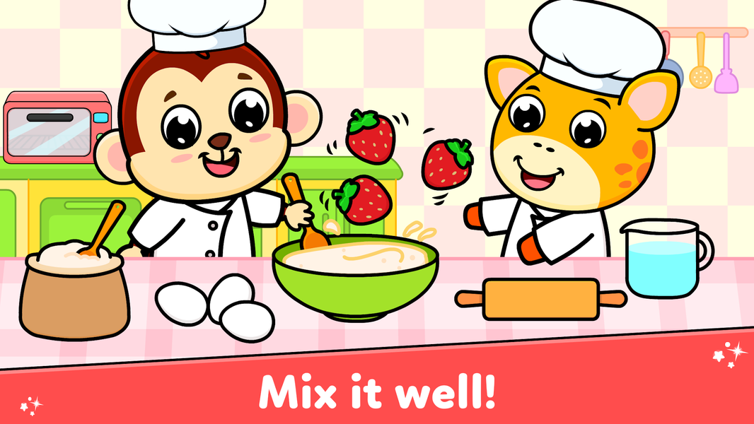 Timpy Cooking Games for Kids - Gameplay image of android game