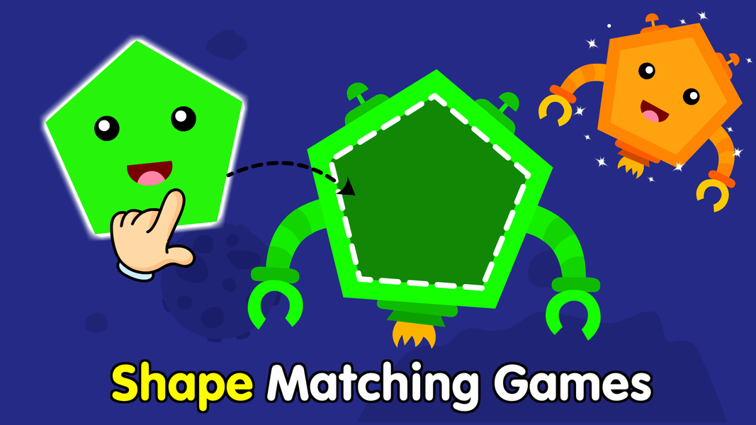 Shapes & Colors Games for Kids - Gameplay image of android game