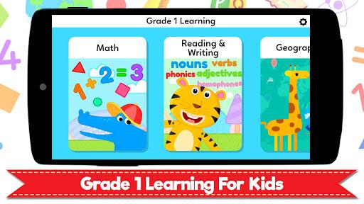 1st Grade Kids Learning Games - Gameplay image of android game