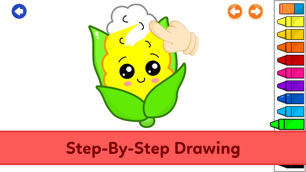Drawing & Coloring for Kids - عکس بازی موبایلی اندروید