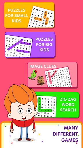 Kids Word Search Games Puzzle - عکس بازی موبایلی اندروید