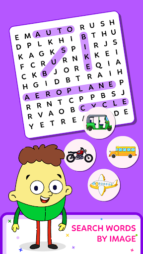 Kids Word Search Games Puzzle - عکس بازی موبایلی اندروید