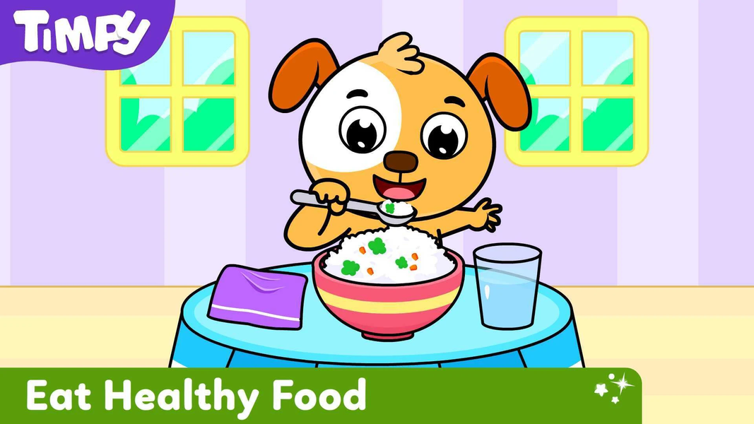 Timpy Kids Brush, Bath & Potty - عکس برنامه موبایلی اندروید
