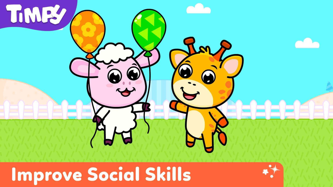 Timpy Kids Brush, Bath & Potty - عکس برنامه موبایلی اندروید