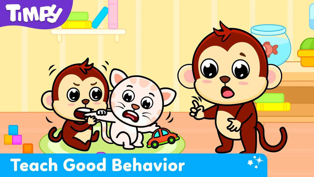 Timpy Kids Brush, Bath & Potty - عکس برنامه موبایلی اندروید