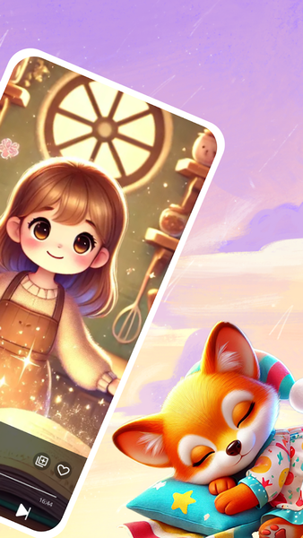 Bedtime Audio Stories for Kids - عکس برنامه موبایلی اندروید