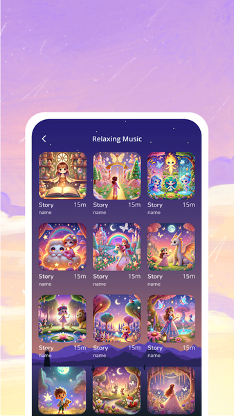 Bedtime Audio Stories for Kids - عکس برنامه موبایلی اندروید