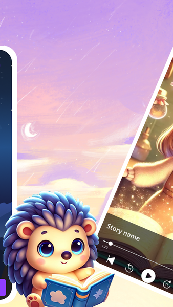 Bedtime Audio Stories for Kids - عکس برنامه موبایلی اندروید