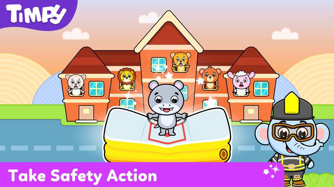 Fire Truck Games Firefighter - عکس برنامه موبایلی اندروید