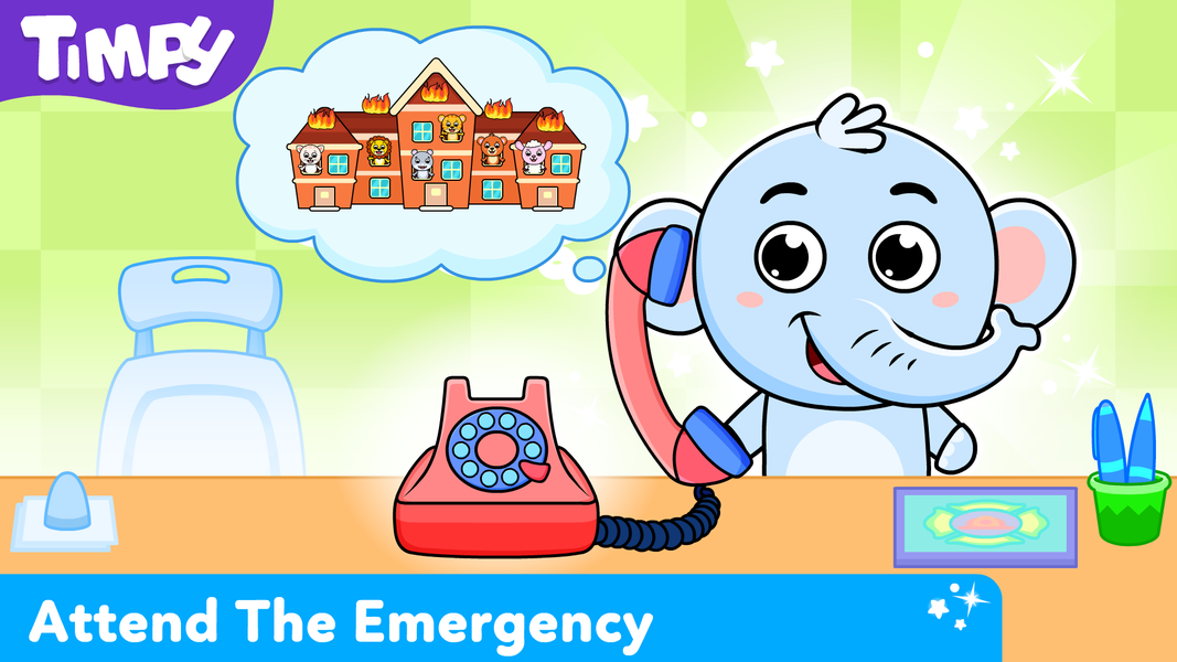 Fire Truck Games Firefighter - عکس برنامه موبایلی اندروید