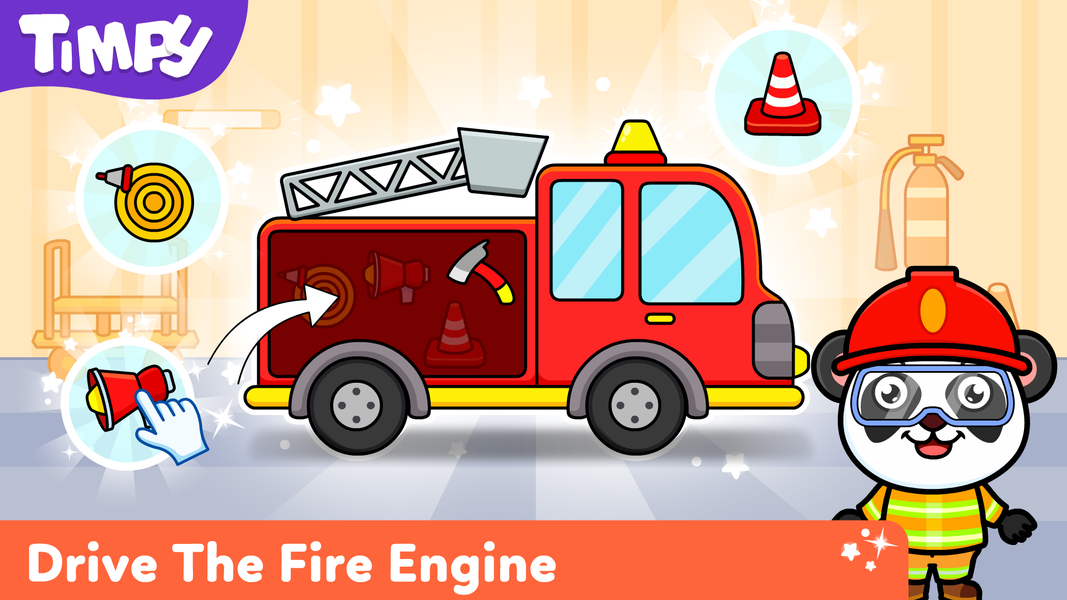 Fire Truck Games Firefighter - عکس برنامه موبایلی اندروید