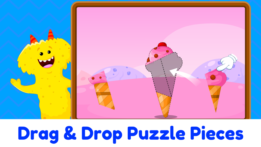 Kids Puzzle Games for Toddlers - Gameplay image of android game