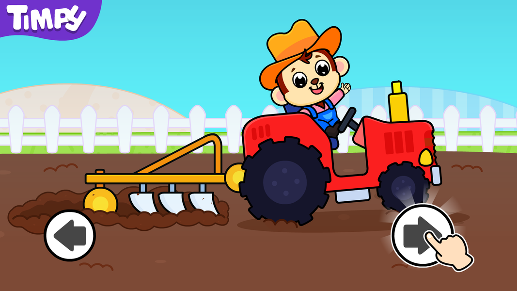 Tractor Games Kids Farm Truck - عکس بازی موبایلی اندروید