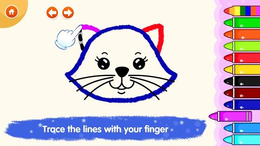 Kids Drawing & Coloring Games - Image screenshot of android app
