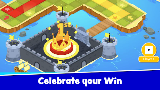 Ludo Offline Dice Board Game - Gameplay image of android game