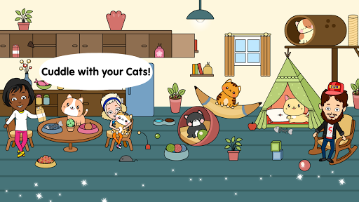 My Cat Town - Tizi Pet Games - عکس بازی موبایلی اندروید