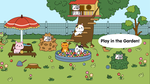 My Cat Town - Tizi Pet Games - عکس بازی موبایلی اندروید
