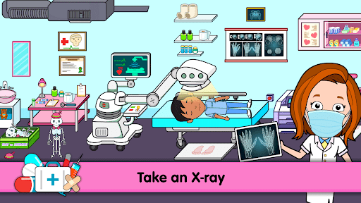 My Hospital Town Doctor Games - Gameplay image of android game