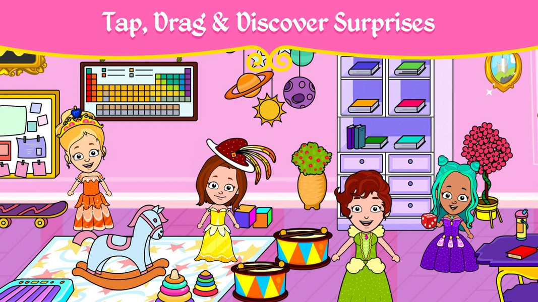 Tizi World Princess Town Games - عکس بازی موبایلی اندروید