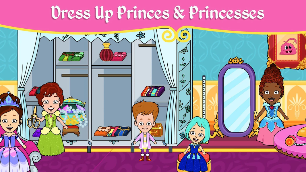 Tizi World Princess Town Games - عکس بازی موبایلی اندروید