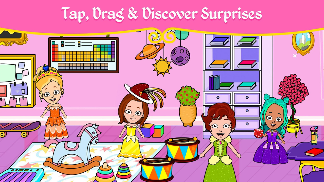 Tizi World Princess Town Games - عکس بازی موبایلی اندروید