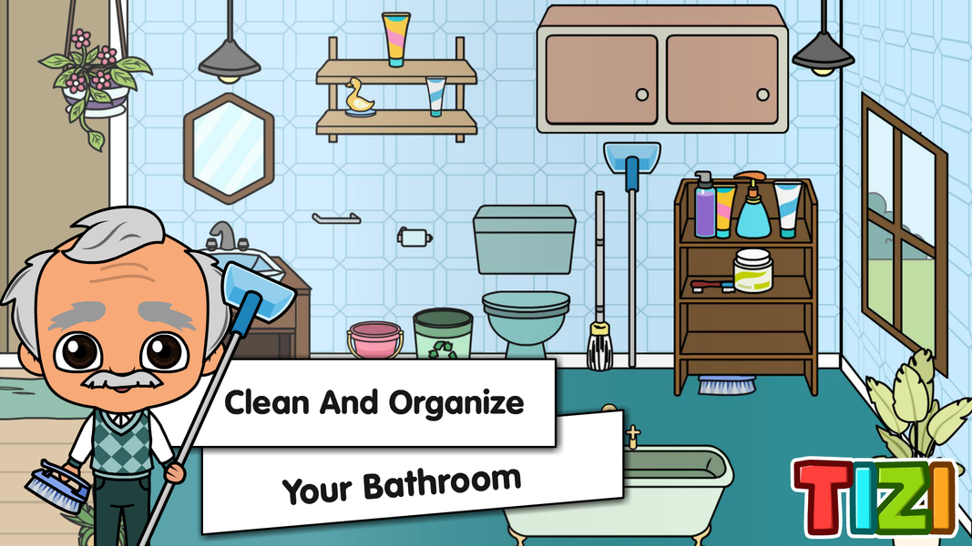 Tizi Town Grandparent's House - Gameplay image of android game