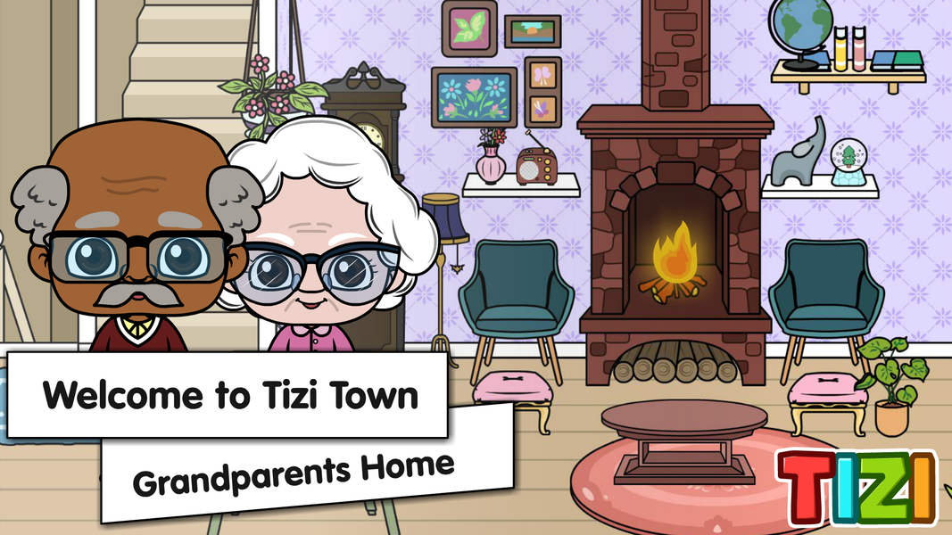 My Tizi Town Grandparents Home - Gameplay image of android game