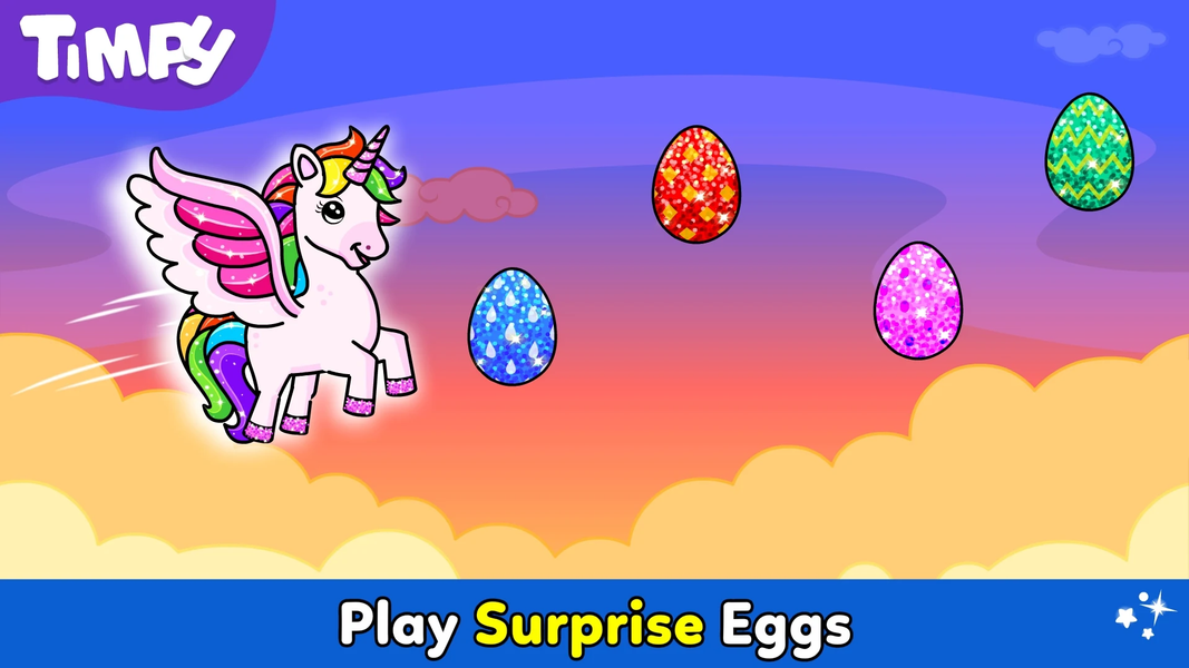 Unicorn Phone for Kids Games - Gameplay image of android game