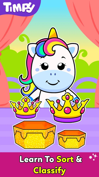 Unicorn Phone for Kids Games - Gameplay image of android game